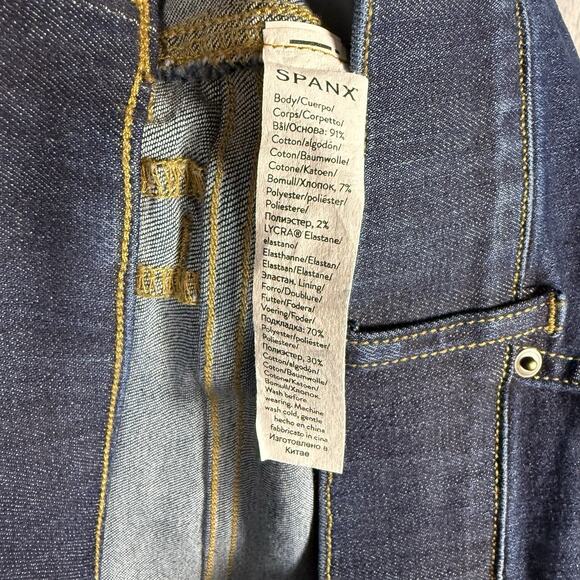 Spanx Flare Jeans Women's Large 32x32 Midnight Shade - 20327R (NWT) - Picture 7 of 9